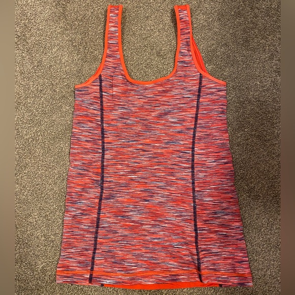 Lululemon Vintage “Rock It Tequila Sunrise Space Dye Tank Top” - Picture 1 of 4